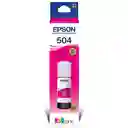 Tinta 504 Epson Para Impresora L4150 L4160 L6191 L6171 Color Magenta