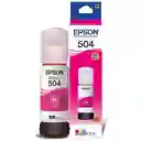 Tinta 504 Epson Para Impresora L4150 L4160 L6191 L6171 Color Magenta