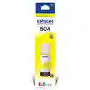 Tinta 504 Epson Para Impresora L4150 L4160 L6191 L6171 Color Amarillo