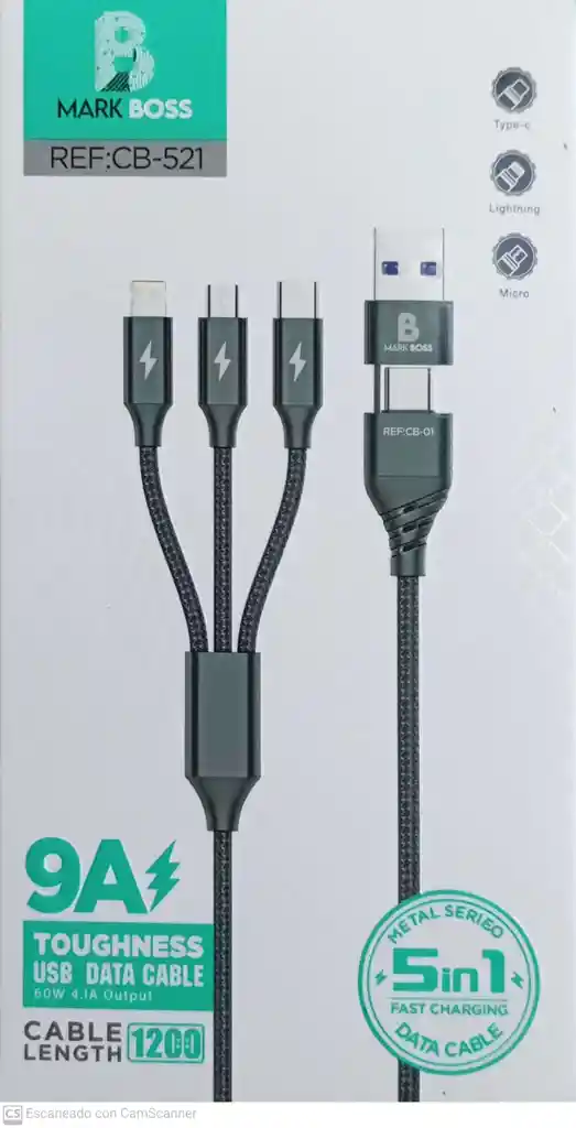 Cable Pulpo 9a