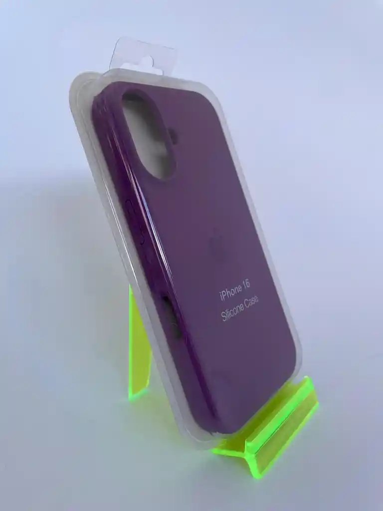 Silicon Case Iphone 16/morado