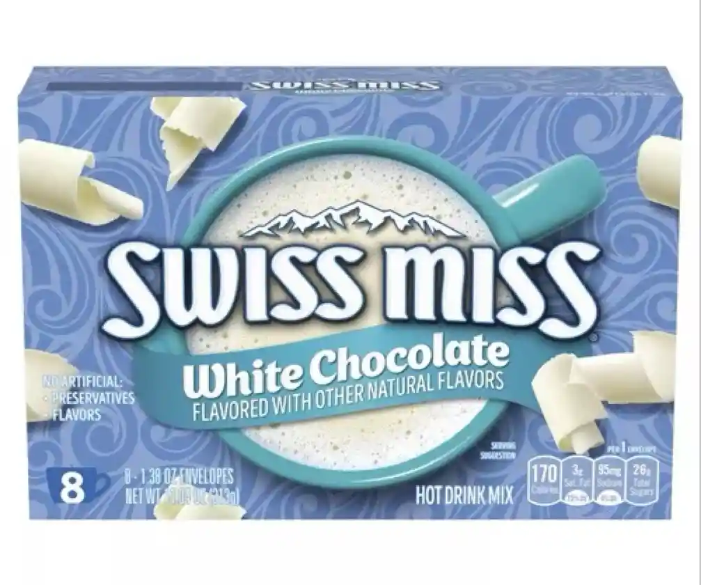 Swiss Miss Chocolate Blanco X8 - 313g