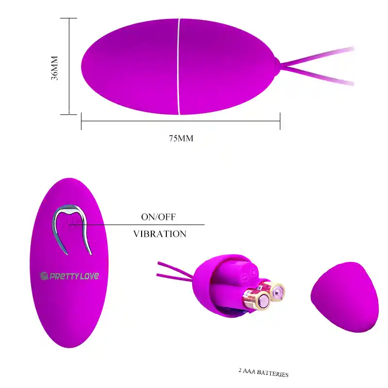 Huevo Estimulador Con Control Parejas