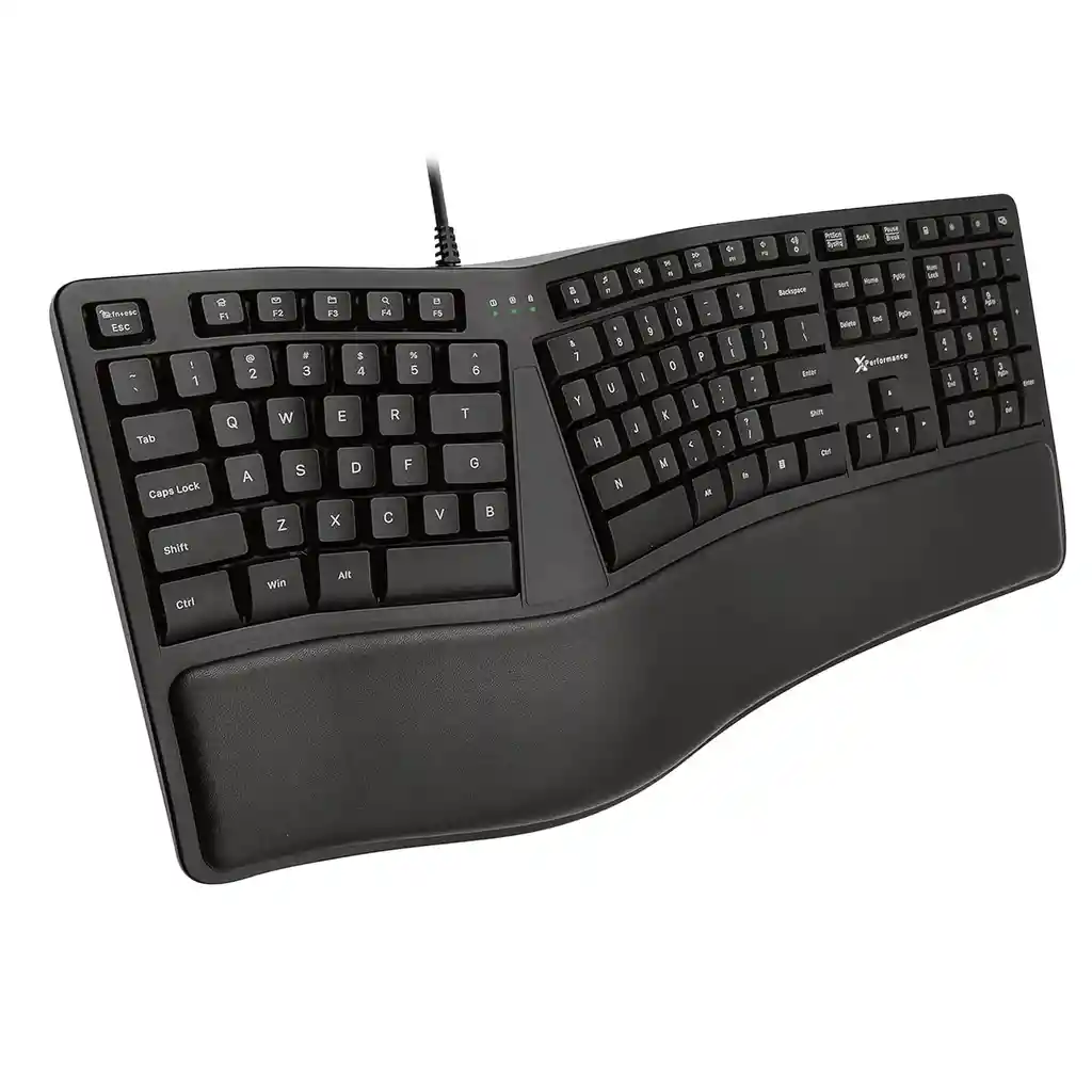 Teclado Usb Ergonomico Jal E01