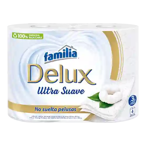 Papel Higiénico Familia Delux 29 M X 4 Und