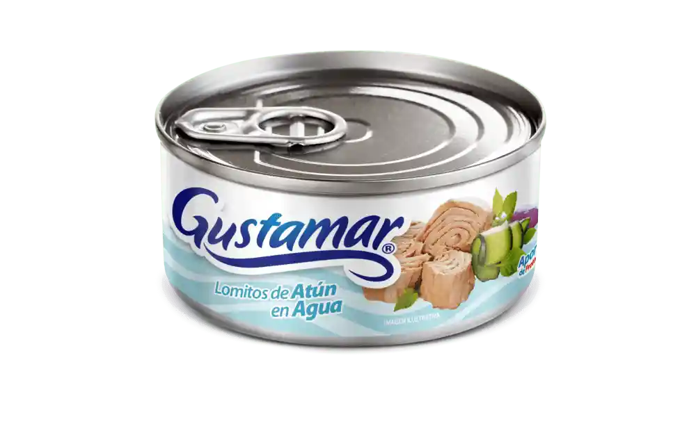 Atún Gustamar Agua 160 G