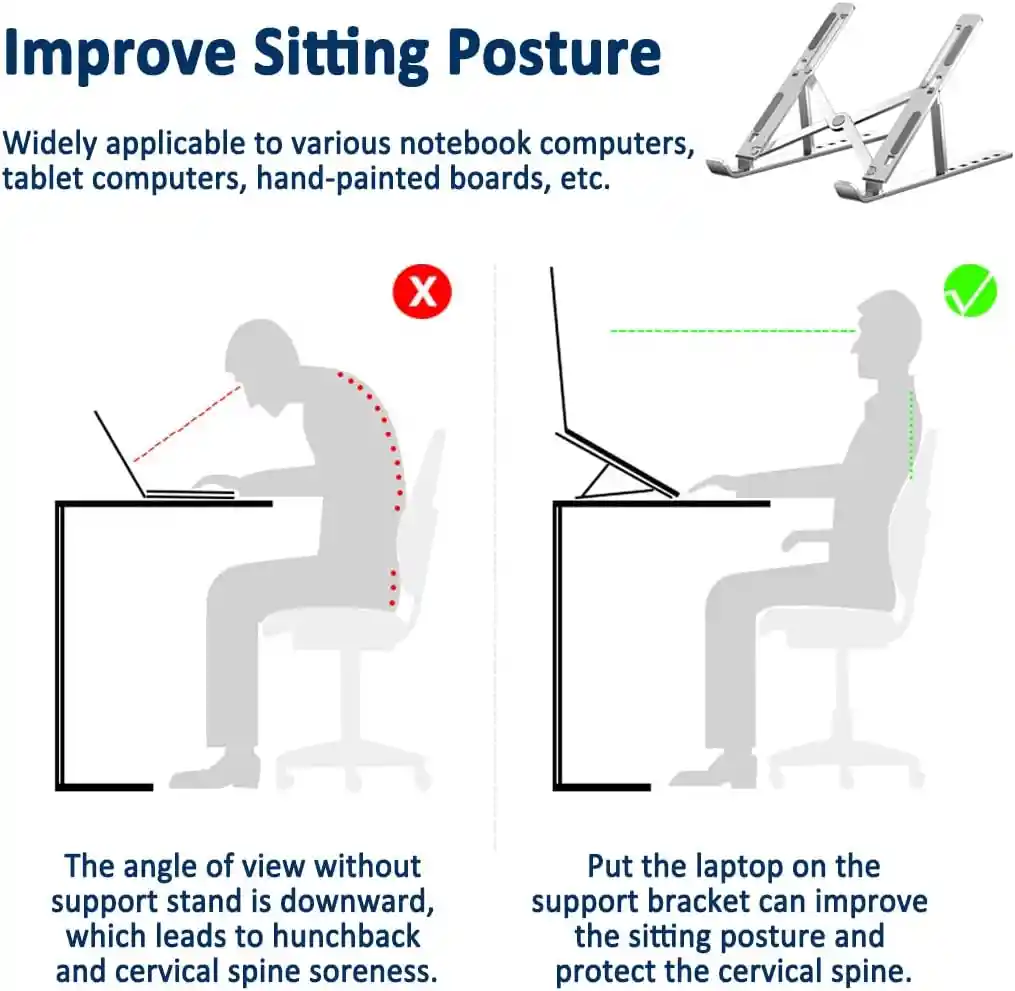 Soporte Liviano De Aluminio Para Computadora