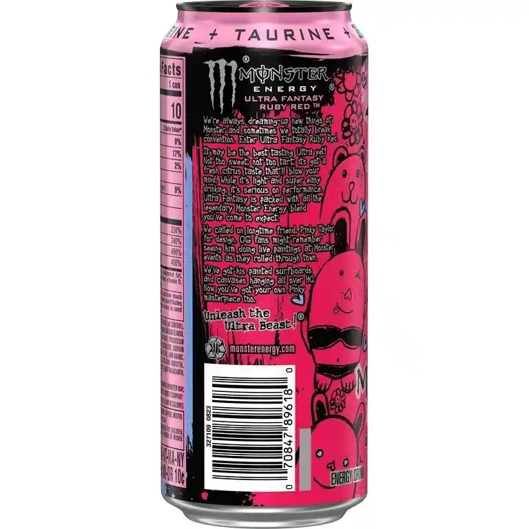 Monster Energy Ultra Fantasy Ruby Red 473 Ml