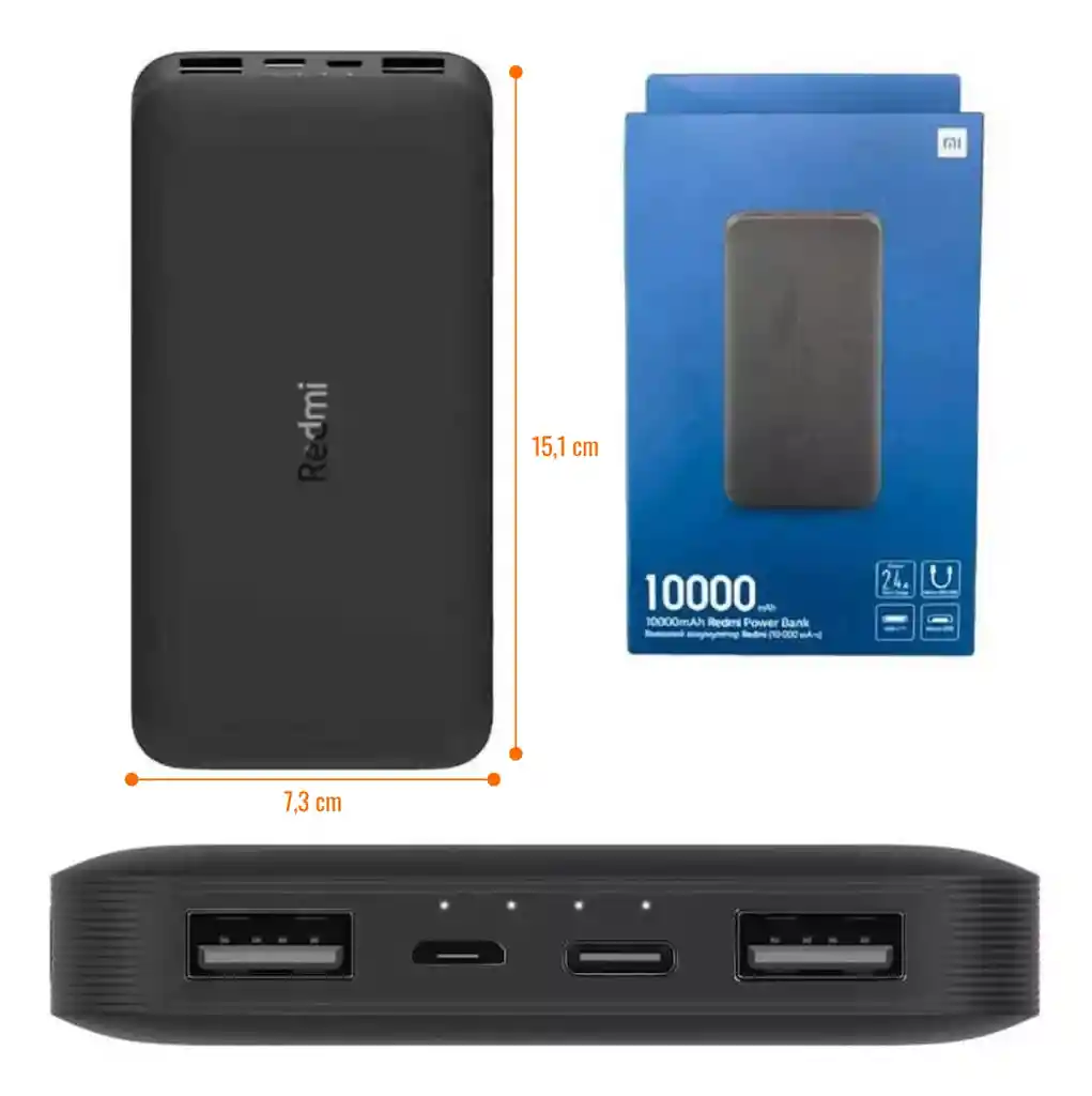 Power Bank 10000mah Redmi Power Bank