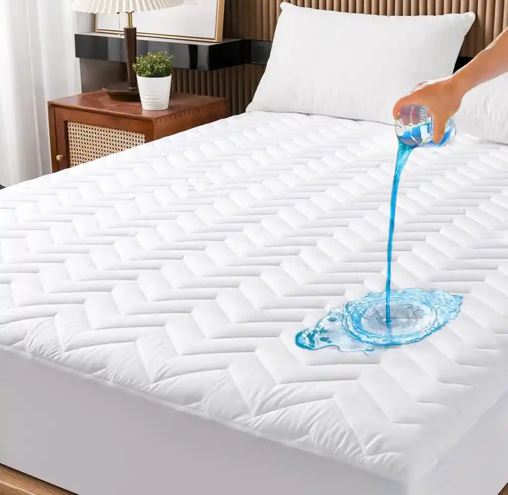 Protector Para Colchon Antifluidos Cama King 200*200+30cm