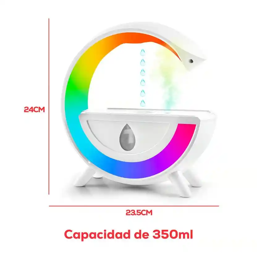 Humidificador Sónico Eléctrico Anti-gravedad Aromaterapia