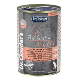 Comida Húmeda Para Gato Pollo Y Salmón Best Selection No. 04 400g