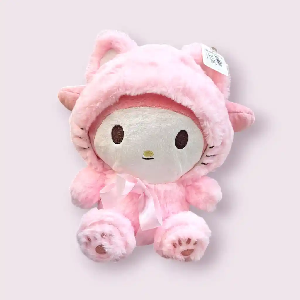 Peluche Hello Kitty Con Pijama Rosada