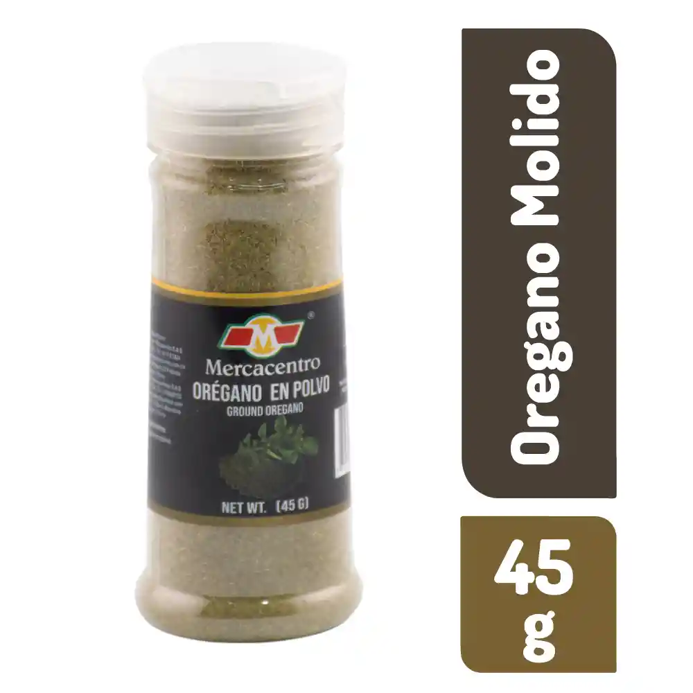 Oregano Molido Mercacentro 45 G Pet