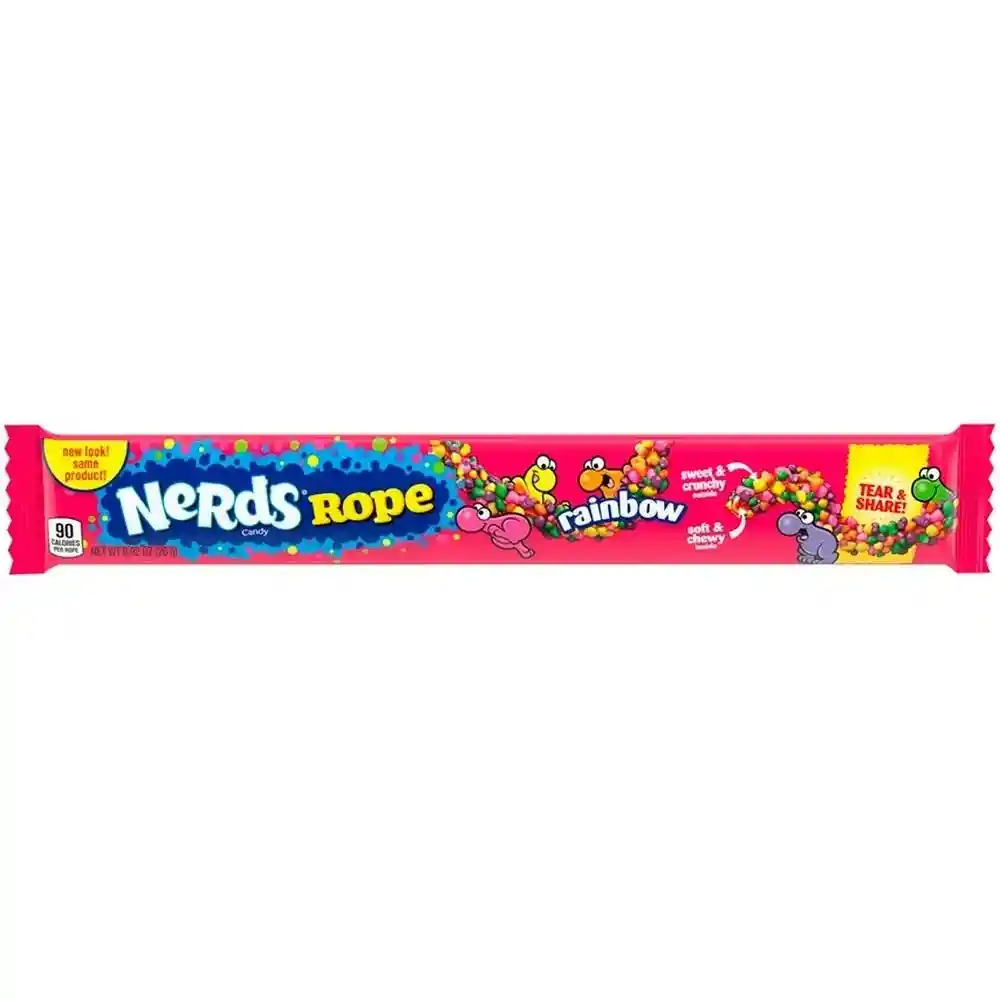 Nerds Cuerda Rope Rainbow 26g