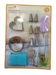 Kit De Moldes Y Boquillas Para Pastelería Incluye Pala