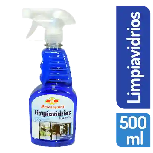 Limpiavidrios Mercacentro Azul 500 Ml