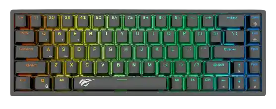 Teclado Gamer Usb Rgb Mecanico Havit - Tamaño 65%