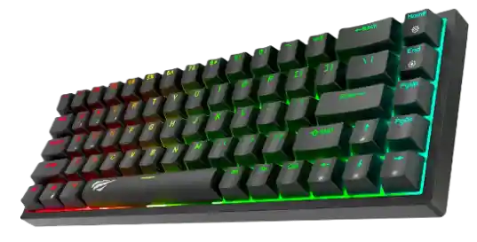 Teclado Gamer Usb Rgb Mecanico Havit - Tamaño 65%