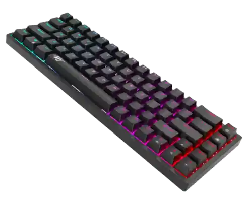 Teclado Gamer Usb Rgb Mecanico Havit - Tamaño 65%