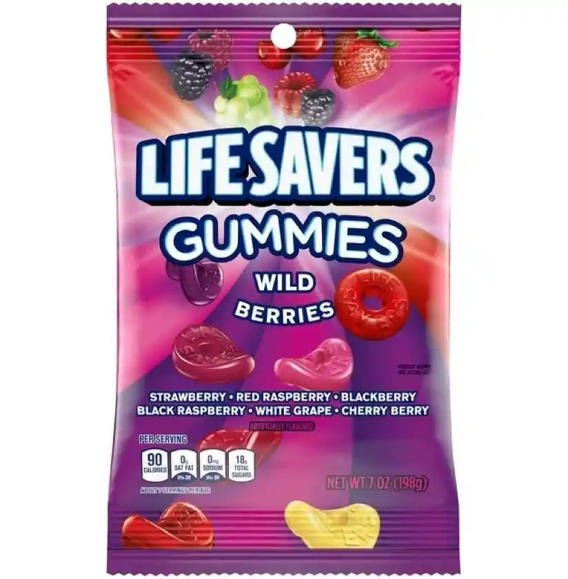 Gomitas Lifesavers Wild Berries 198g