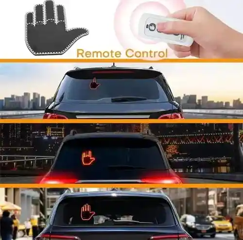 Mano Luz Gesto Led Para Automóvil Camión Con Control Remoto