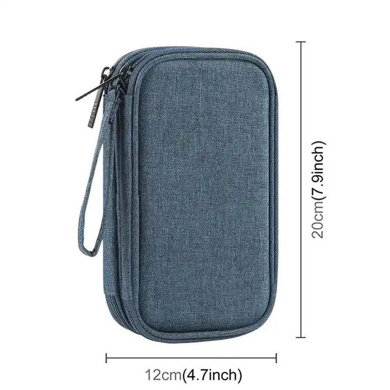 Estuche Organizador De Cables Funda Celular Cargador Premium