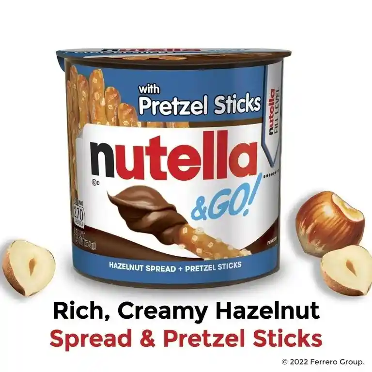 Nutella Go! Snack Individual Pretzel