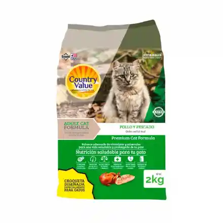 Country Gato 2 Kg Country Value Gatos 2kg Country Cat