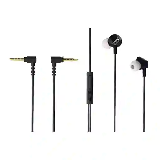 Audifonos Manos Libres Chacha B4 Movisun Jack 3.5mm Con Micrófono Color Negro