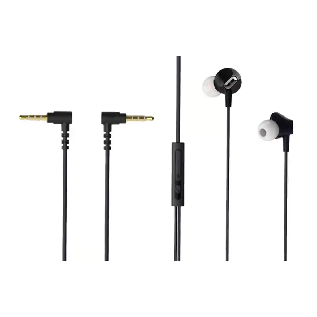 Audifonos Manos Libres Chacha B4 Movisun Jack 3.5mm Con Micrófono Color Negro