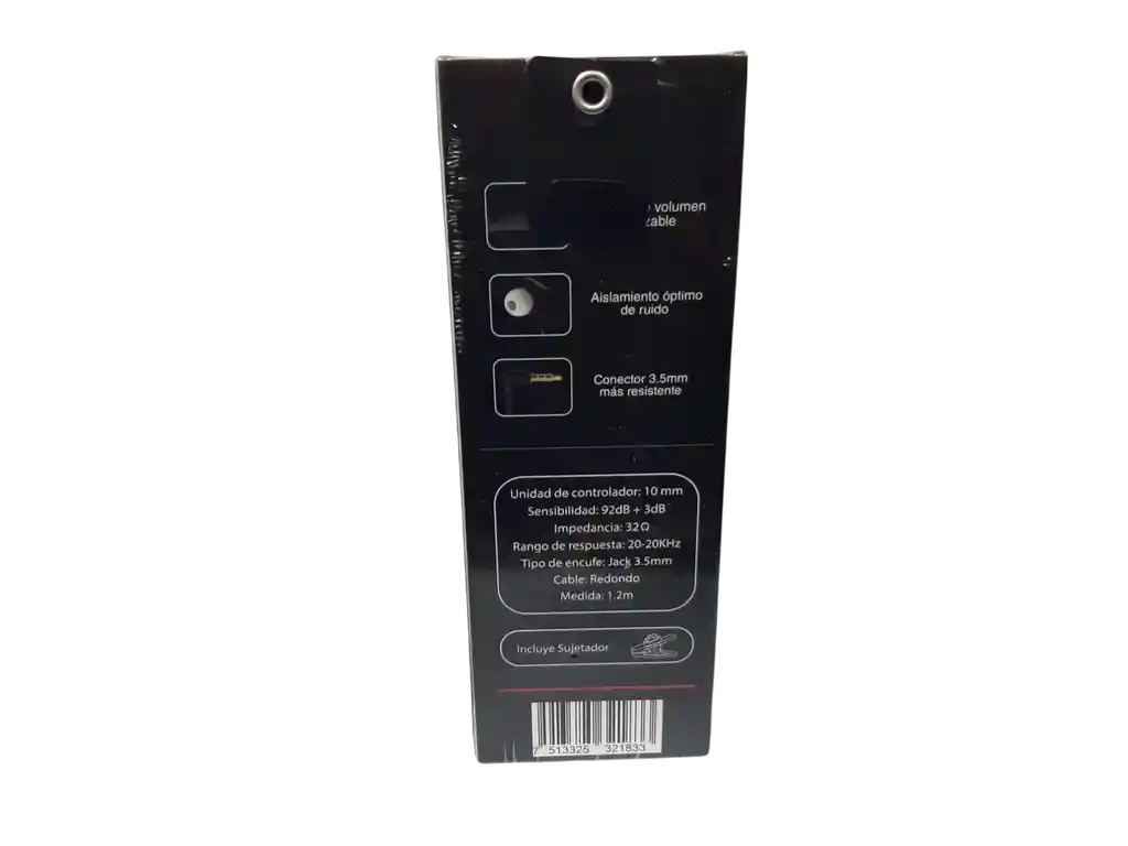 Audifonos Manos Libres Chacha B4 Movisun Jack 3.5mm Con Micrófono Color Negro