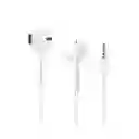 Audifonos Manos Libres Chacha B5 Movisun Jack 3.5mm Con Micrófono Color Blanco