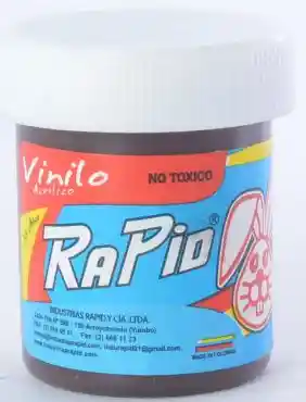 Vinilo Acrilico Cafe - Rapid 30cc