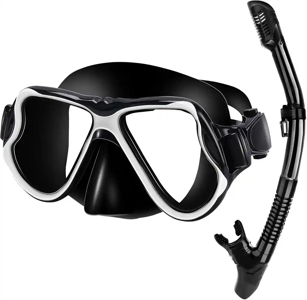 Snorkel Mascara Careta Buceo Profesional Vidrio Templado