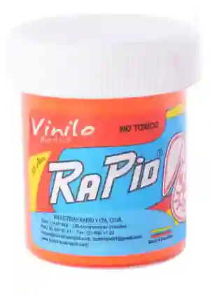 Vinilo Acrilico Naranja Fluorecente - Rapid 60cc