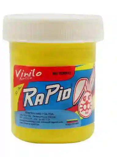 Vinilo Acrilico Amarillo - Rapid 30cc