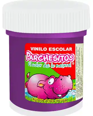 Vinilo Escolar Morado - Parchesito 40g