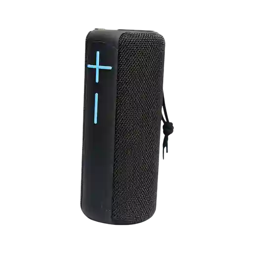 Parlante Inalambrico Bluetooth Movisun Tower Luz Rgb Con Protección Ipx6 Color Gris