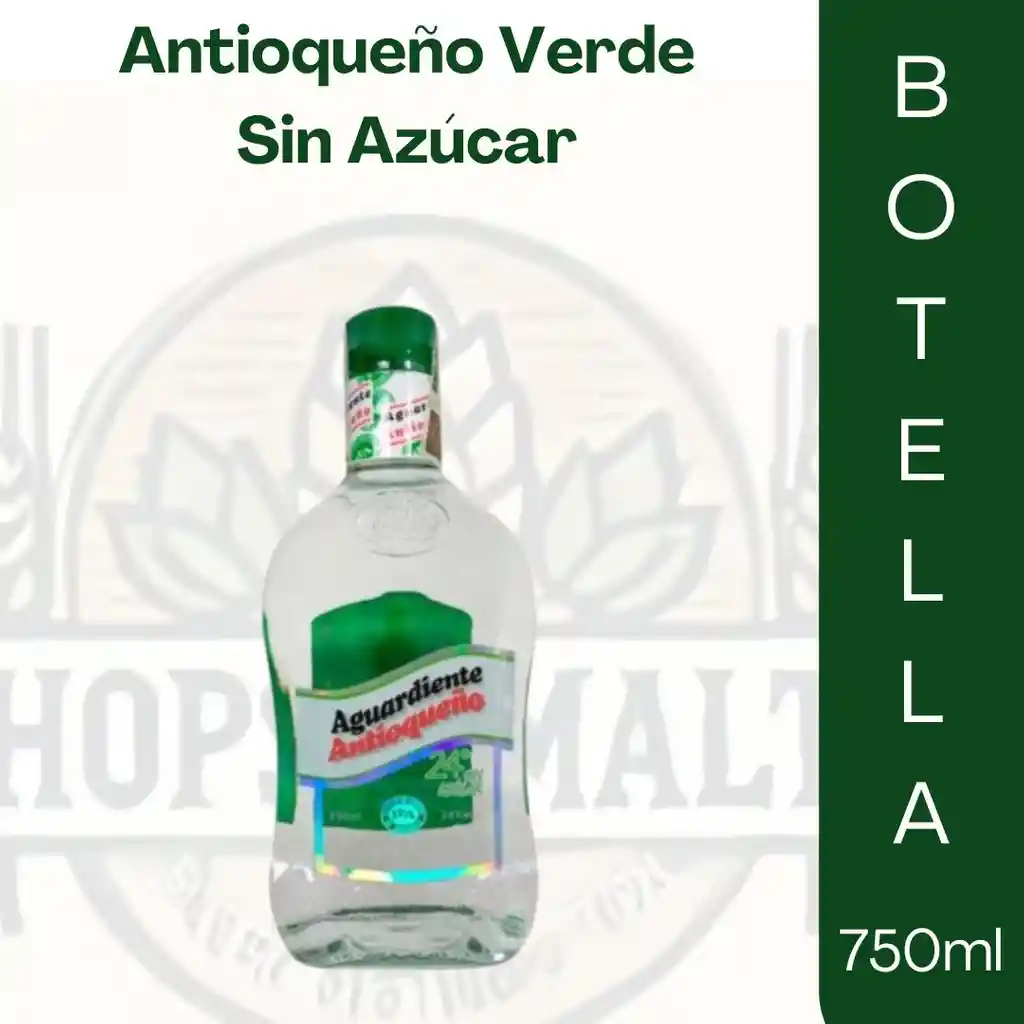 Antioqueño Verde 750ml