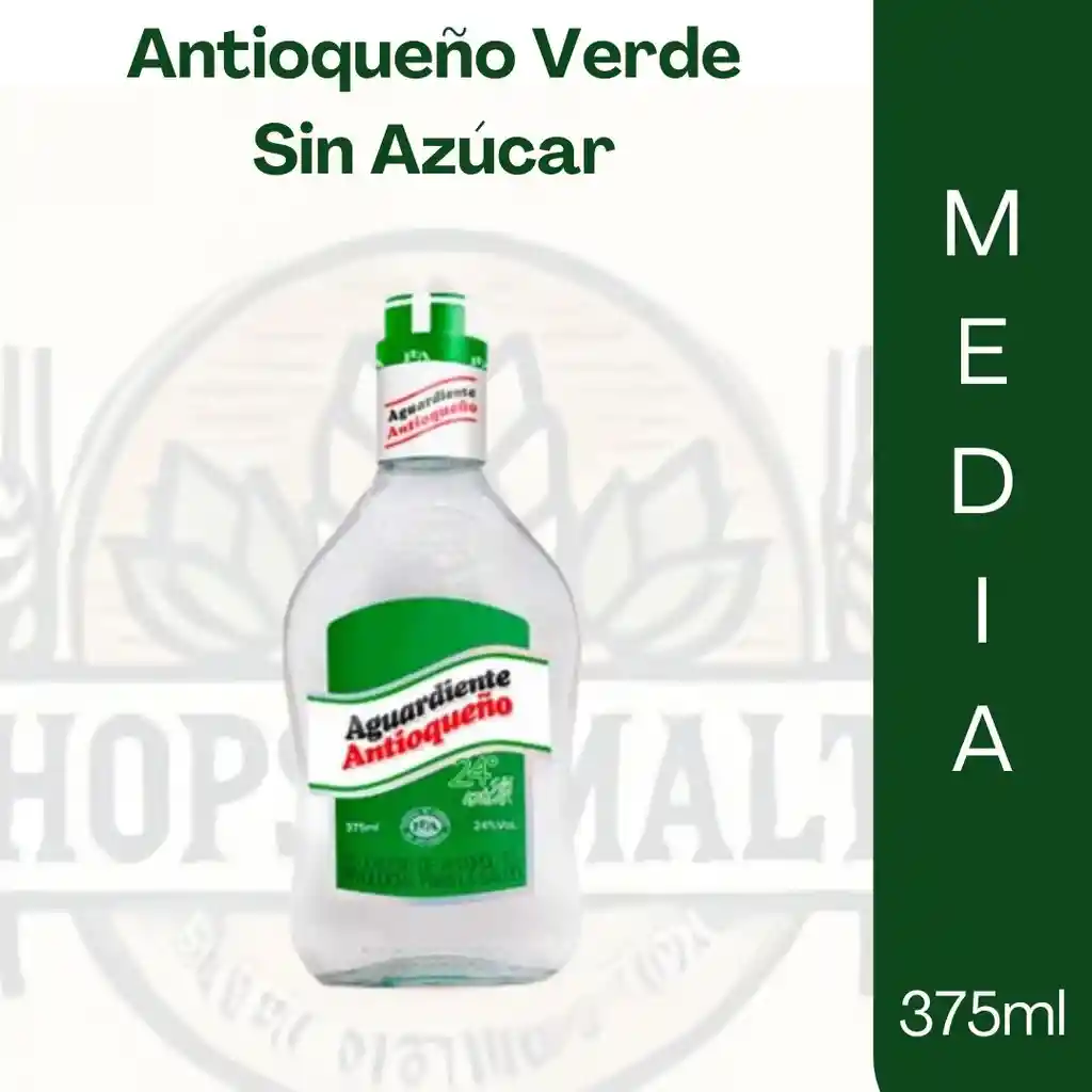 Antioqueño Verde 375ml