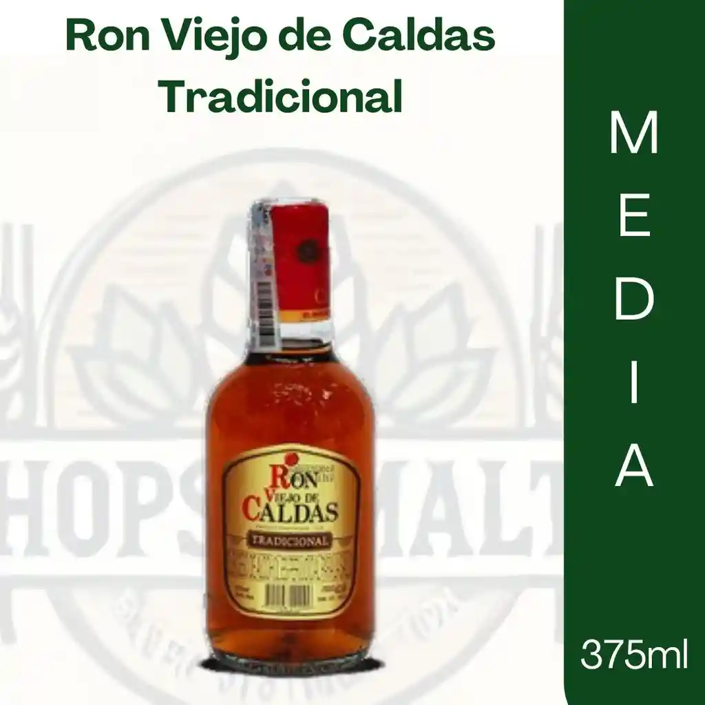 Ron Viejo De Caldas Tradicional 375ml