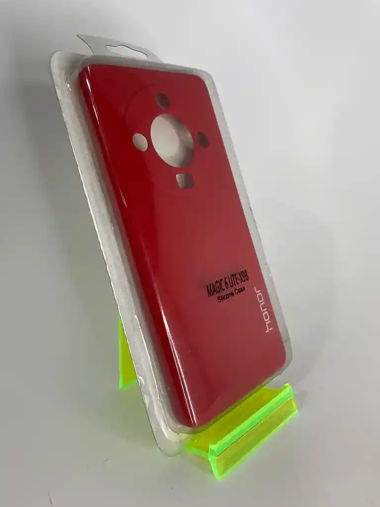 Silicon Case Honor Magic 6 Lite/x9b/rojo