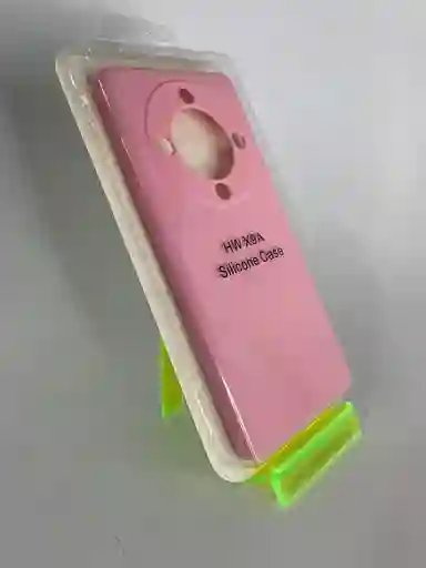 Silicon Case Honor Magic 5 Lite/x9a/rosado