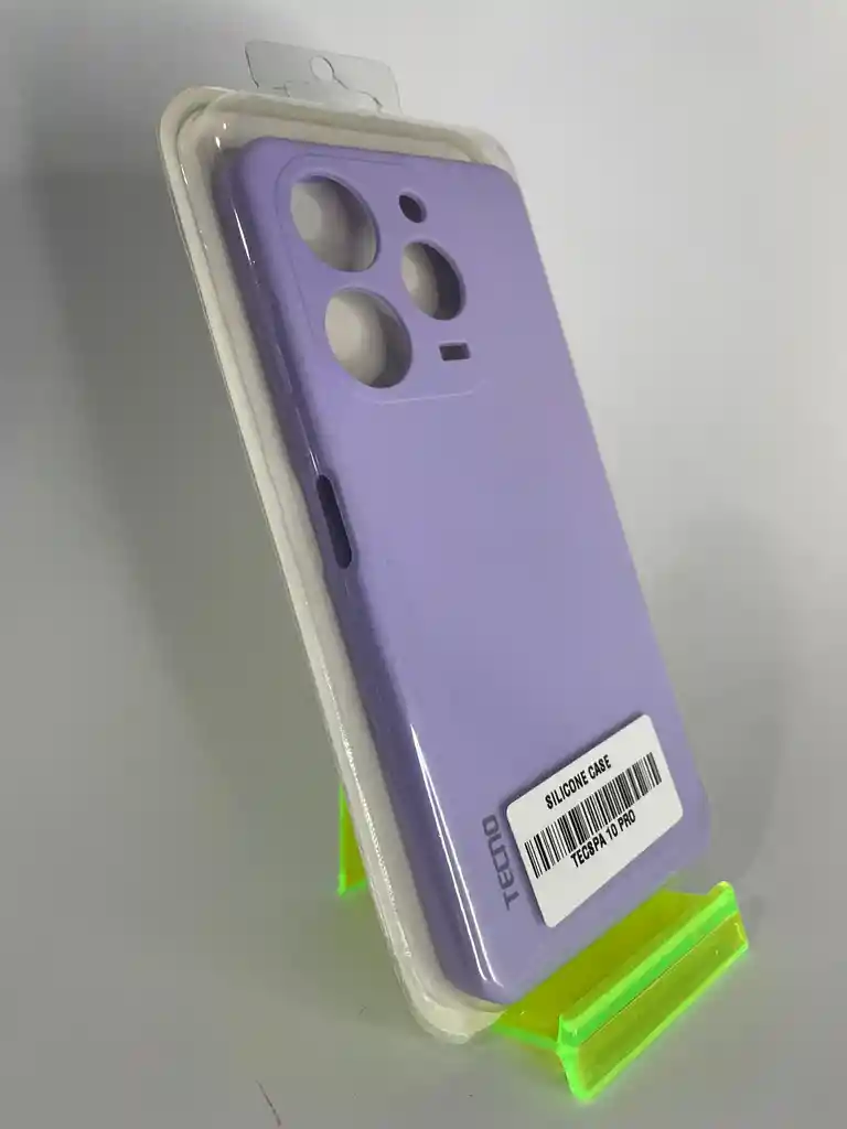 Silicon Case Tecno Spark 10 Pro Lila