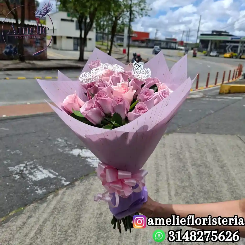 Bouquet De 24 Rosas