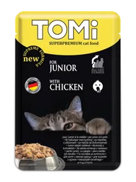 Alimento Humedo Para Gato Superpremium Tomi 100 Gr Con Pollo Para Gatitos