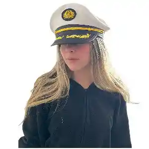 Gorro De Capitán Marinero