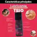 Lubricante Trio 3 En 1 Sexo Oral Vaginal Masajes Sen Intimo 30ml