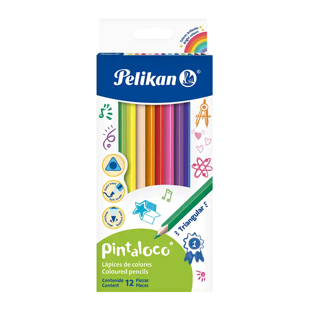 Colores Pelikan Triangulares